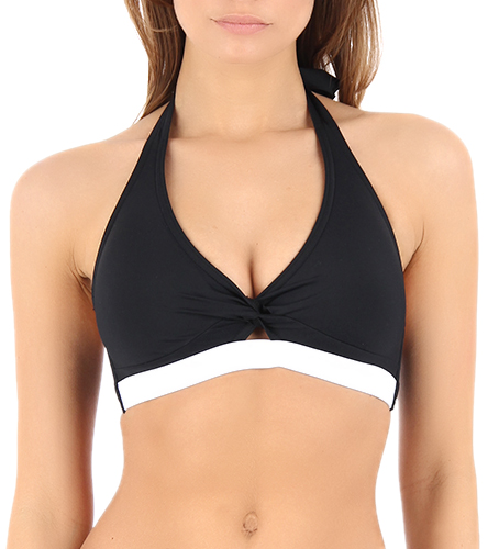 Jag Swimwear Solid Bra Bikini Top At SwimOutlet