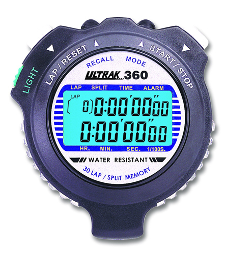 Ultrak 360 30-Memory Stopwatch at SwimOutlet.com