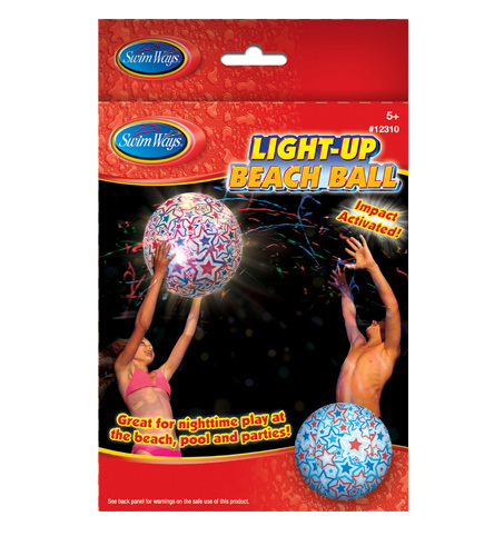 light up beach ball