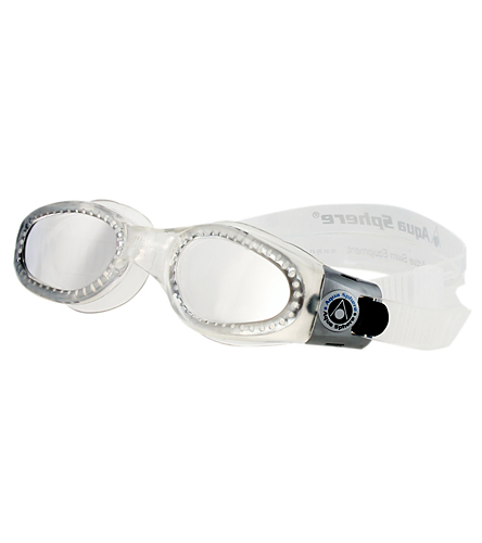 Aqua Sphere Kaiman Goggle Small Fit Mirrored Lens at SwimOutlet.com
