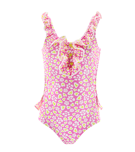 Seafolly Girls' Pebbles Tie Back Monokini at SwimOutlet.com