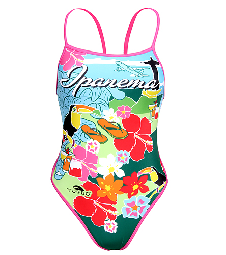 Turbo Ipanema One Piece Swimsuit at SwimOutlet.com - Free Shipping