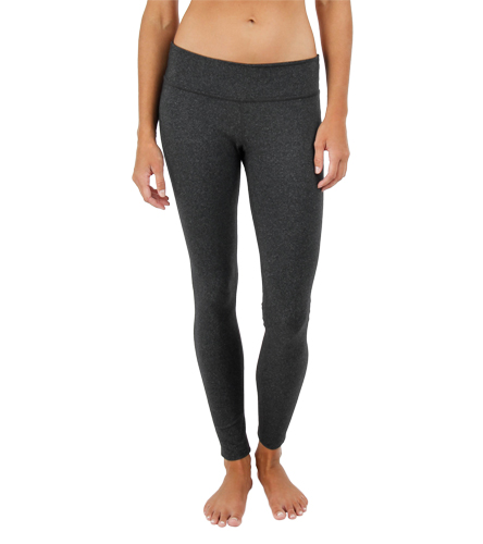 Beyond Yoga Women's Heather Gray Long Leggings at YogaOutlet.com - Free Shipping
