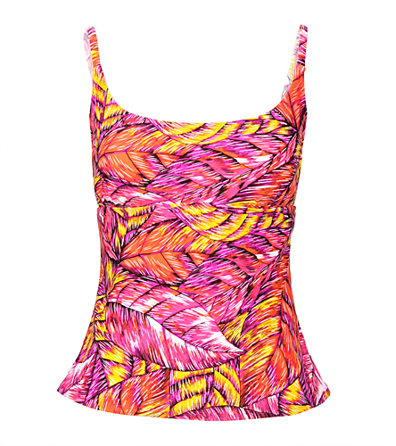 Sunsets Jungle Rhythm Scoop Neck Tankini Top at SwimOutlet.com - Free ...
