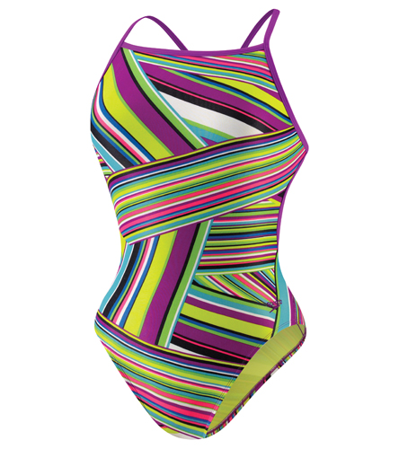 Speedo Flipturn Rainbow Stripe Extreme Back at SwimOutlet.com - Free ...