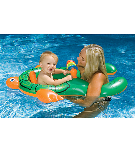 zoggs inflatable baby seat