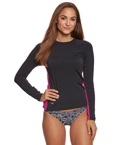 EQ Swimwear Poly L/S Rash Guard at SwimOutlet.com - Free Shipping