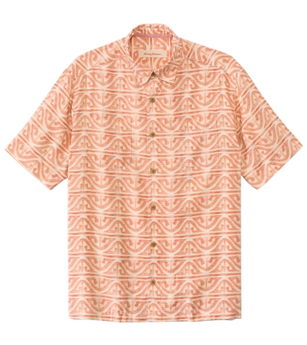 Tommy Bahama Gibraltar Tile S/S Button Up Shirt at SwimOutlet.com ...