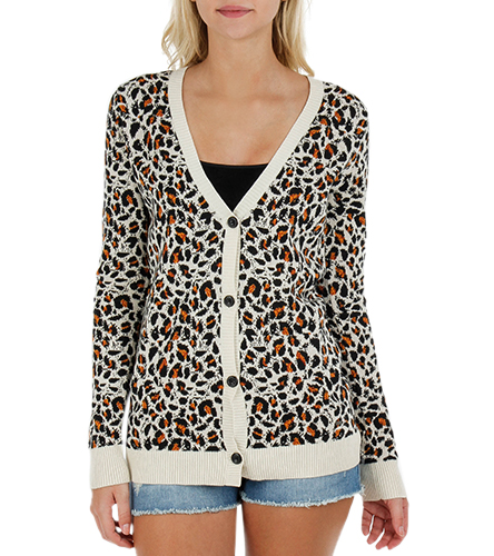 Volcom Women's For Keeps Cardigan at SwimOutlet.com - Free Shipping