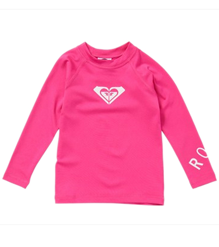 Roxy Girls' Whole Hearted Toddler L/S Rashguard at SwimOutlet.com