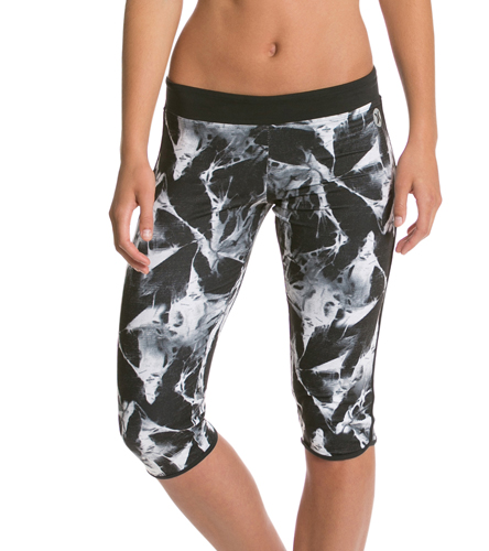 Hurley Dri Fit Crop Printed Legging at SwimOutlet.com