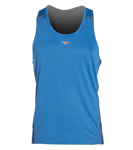 Mizuno Men's Venture Running Singlet at SwimOutlet.com