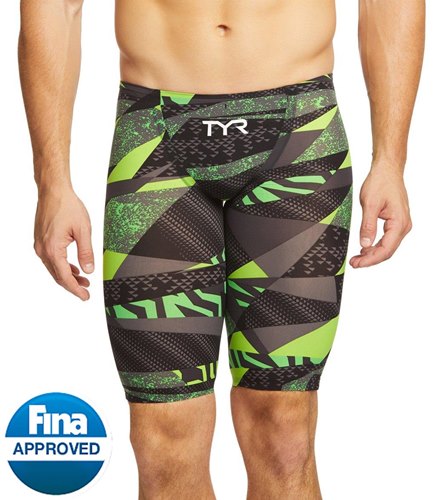 TYR Avictor Prelude Male Short Jammer Tech Suit Swimsuit at SwimOutlet ...