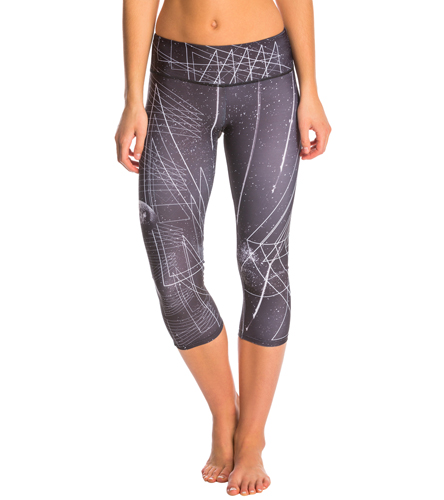 Onzie Graphic Yoga Capri Leggings at YogaOutlet.com - Free Shipping