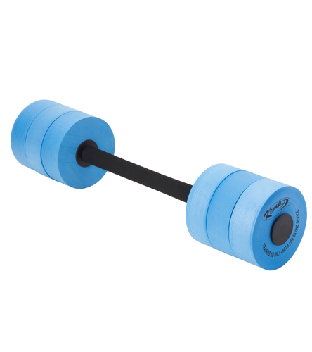 swim barbell float