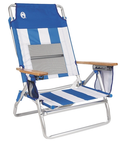 Coleman Low Recliner Beach Chair at SwimOutlet.com - Free Shipping