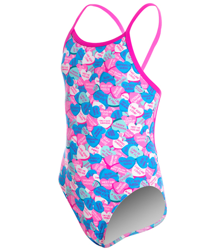 Funkita Girls Sweet Summer Single Strap One Piece Swimsuit At Free Shipping