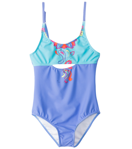 Limeapple UPF 50+ Marine One Piece Swimsuit (7-16) at SwimOutlet.com