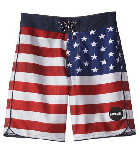 Rip Curl Boy's Old Glory Boardshort at SwimOutlet.com