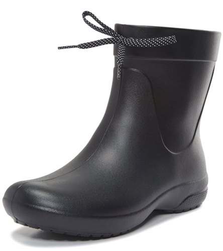 crocs women's freesail shorty rain boot