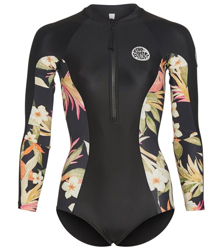 Rip Curl Women's G Bomb Zip Long Sleeve Surfsuit at SwimOutlet.com ...