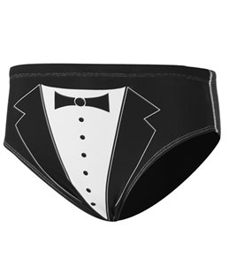 tuxedo swim trunks