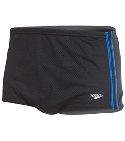 Speedo Solid Poly Mesh Square Leg at 