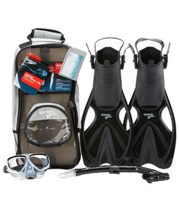 speedo adventure snorkel set