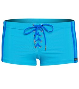 athletic fit swim trunks