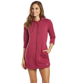 speedo aquatic fitness robe with hood