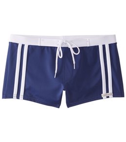 athletic fit swim trunks