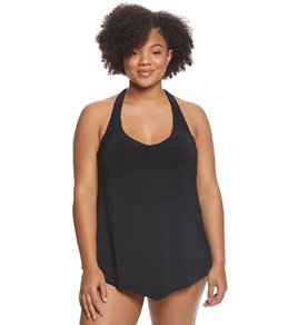 extra long tankini tops plus size