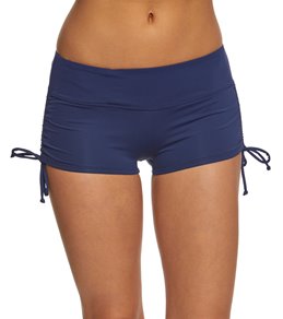 side tie swim shorts