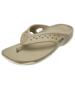 crocs iconic comfort flip flops