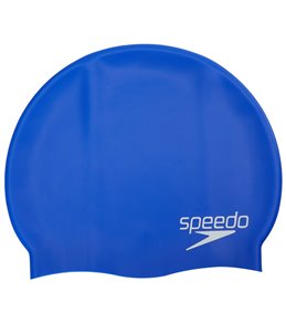 Speedo Junior Silicone Swim Cap At Swimoutlet Com