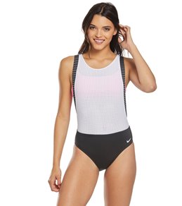 nike sport mesh layered midkini