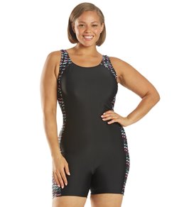 plus size swim unitard