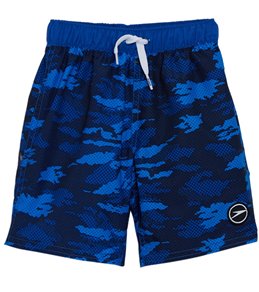 fire truck swim trunks