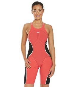 speedo women's powerplus kneeskin tech suit swimsuit