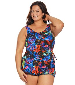 galaxy plus size swimdress