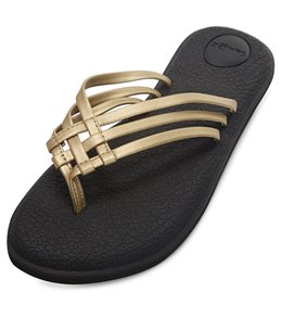 sanuk women's yoga mat wedge flip flop sandal