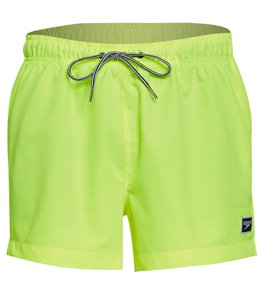 speedo men's solid rally volley 19 inch workout & swim trunks