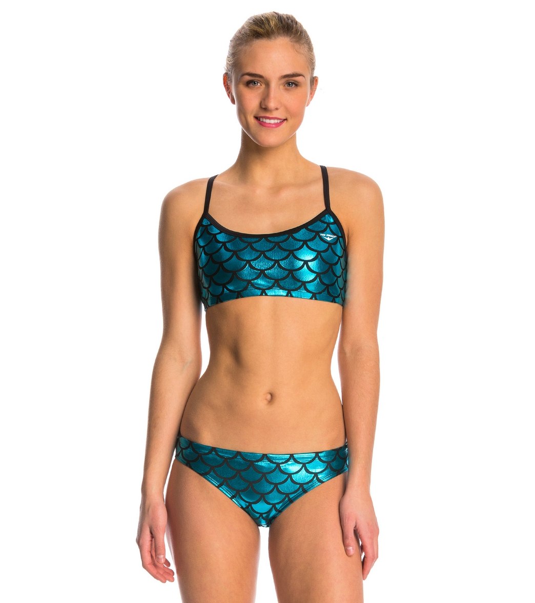 two piece lap swimsuit