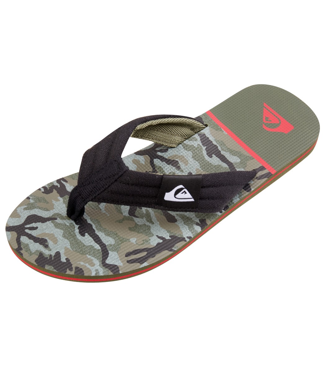 quiksilver flip flops womens