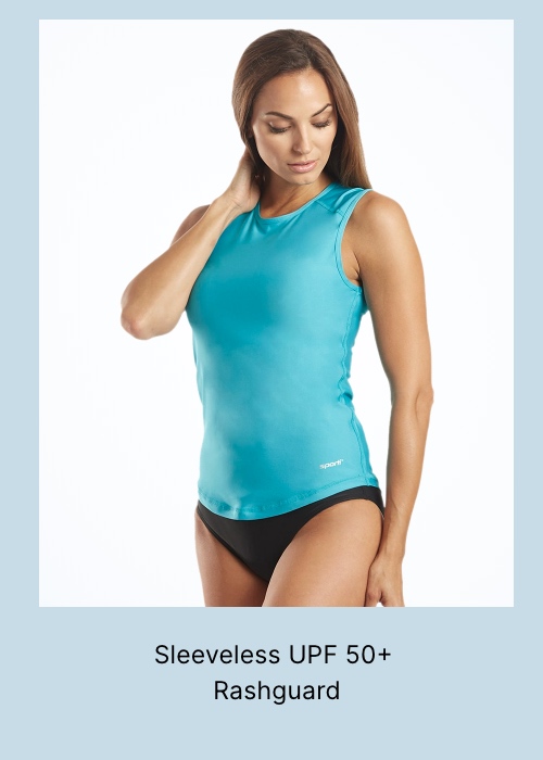 Sporti Women's Sleeveless UPF 50+ Rashguard