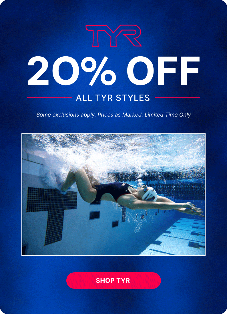 Take 20% off All TYR Styles