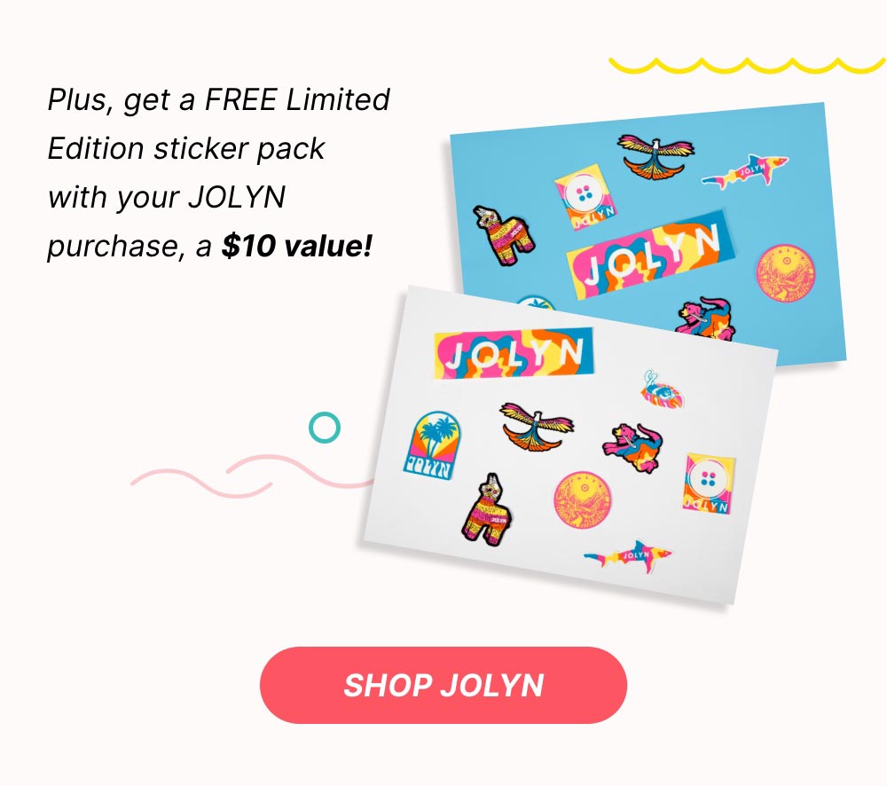 Plus, get a free limited edition sticker pack