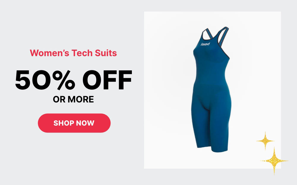 50% Off or More Women's Tech Suits