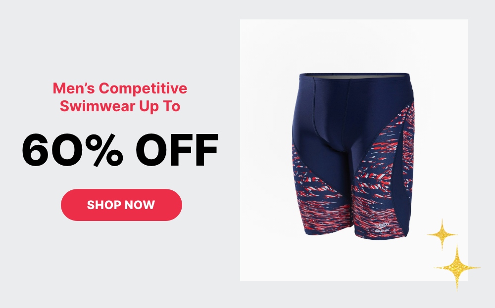 Up to 60% Off Men's Competitive Swimwear