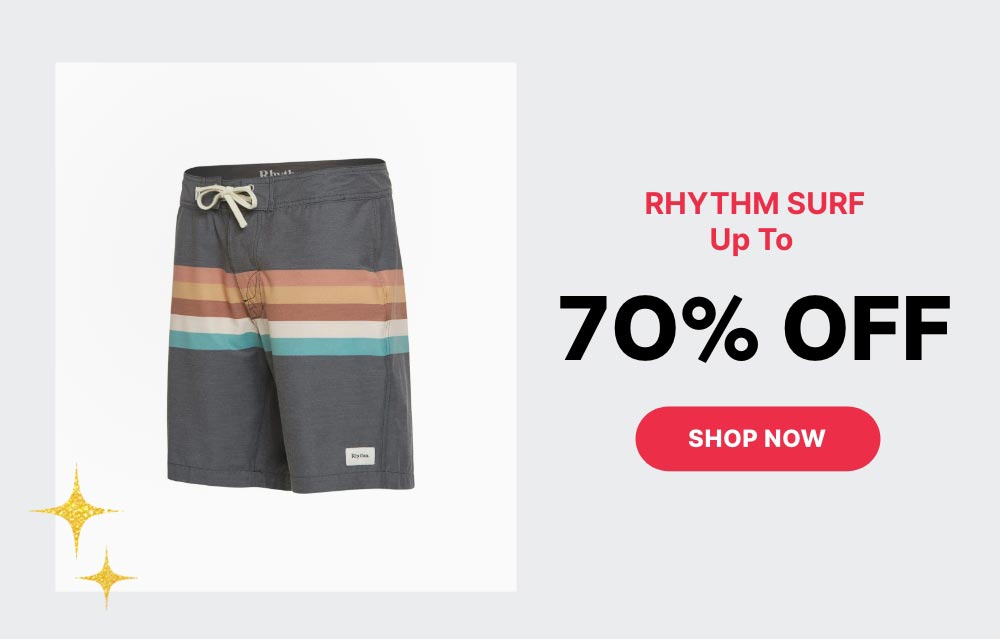 Up to 70% off Rhythm Surf